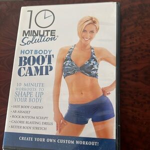 3/$10 Assorted DVDs 3/$10 hot body Boot Camp exercise video